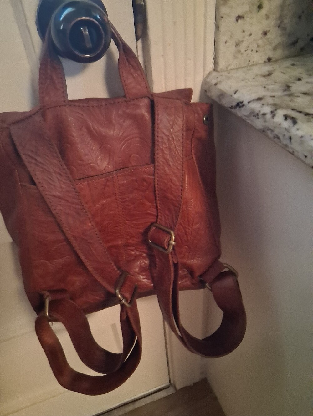 Women's Leather Backpack